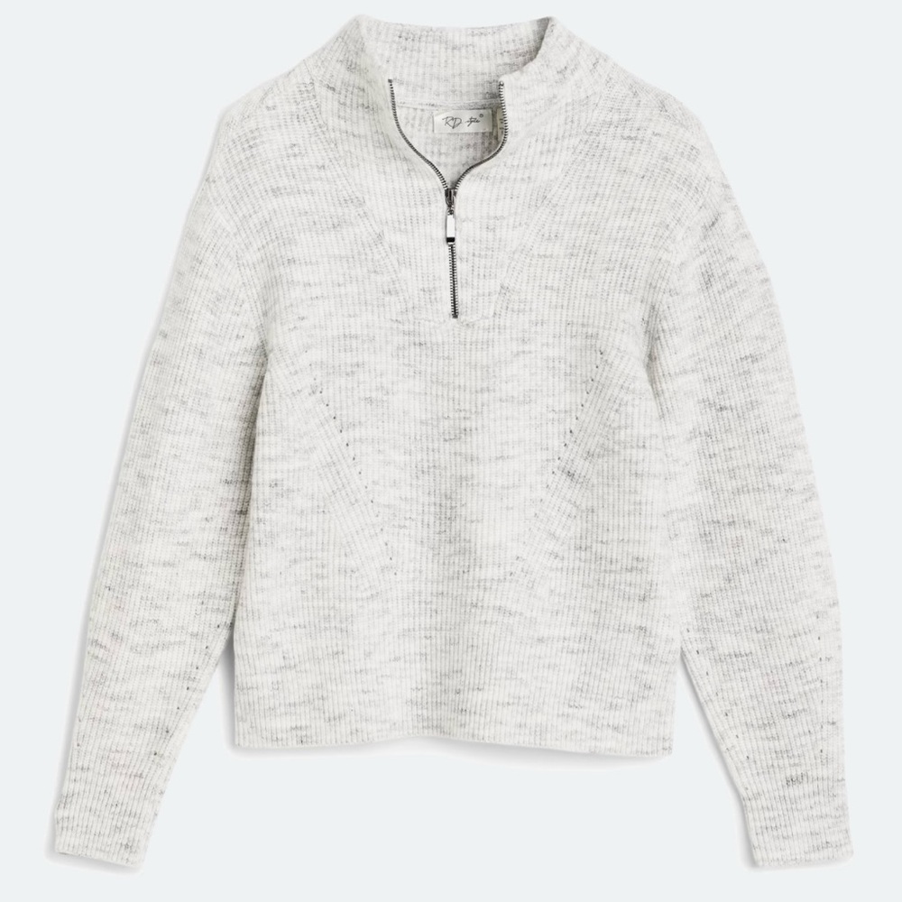 RD Style Heathered Gray Sweater
